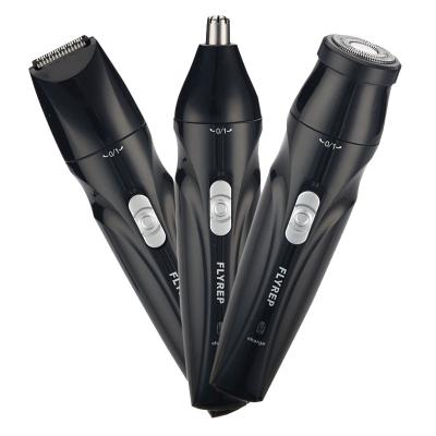 China Household Multifunctional 3 in 1 Man USB Electric Hair Trimmer Vibrissa Razor Hair Trimmer for sale