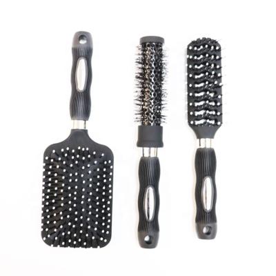 China 2020 New Design Private Label Hair Detangling Brush Square Handle Paddle Handle Hairbrush Waterproof Hair Brushes Manufacturers for sale