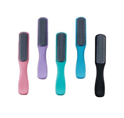 China Waterproof Hair Massage Scalp Detangling Hairbrush Hairdressing Comb For Women Men Hair Comb Salon Silicone Hair Brush for sale