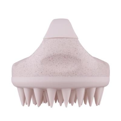 China Hair Styling Silicone Head Massager Shampoo Scalp Massage Brush Hair Wash Comb Body Shower Brush Bath Spa Slimming Massage Brush for sale