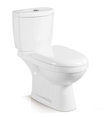 China Twyford Sanitary Ware Double-Flow Bathroom Ware WC Toilet Two Piece Ceramic Toilet for sale