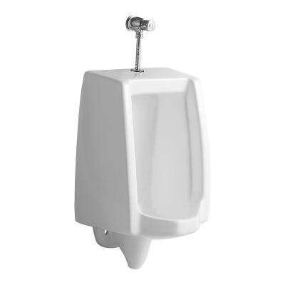 China SAIRI Modern High Quality Bathroom Gravity White Ceramic Wall Hung Men Urinal Cleaning With Great Price for sale