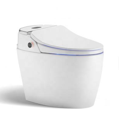 China Double-Flow Small Size Automatic Flush WC Sensor Toilet Easy Installation Colored Self-cleaning Sanitaryware Toilet for sale