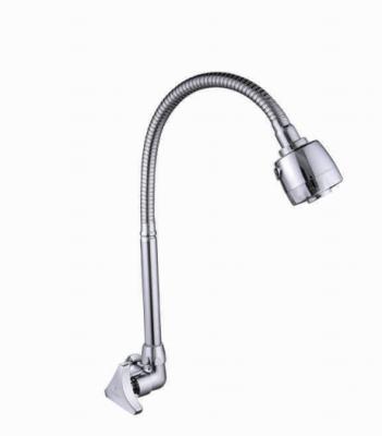 China SAIRI Rapsel Modern High Quality Copper Chrome Single Cold Kitchen Faucet for sale