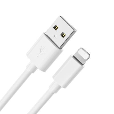 China Car Factory Wholesale OEM PVC Material 8 PIN Data Cable IOS USB Cable For iPhone Lighting Charging Cable for sale