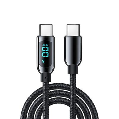 China Cheap 1.2m cell phone digital display cable palladium usb 100w c cable super faster with e-marker us-sj459 u43 c--c to 100w palladium cable for sale