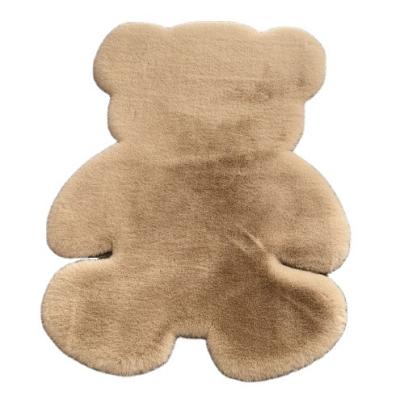 China Manufacturer OEM Plush Blanket Shaggy Long Pile Plush Shag Area Non-Slip Top Mat for sale