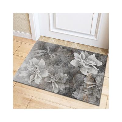 China Wholesale Price Washable Fine Workmanship Pattern Household Custom Door Mat For Enter The Door for sale