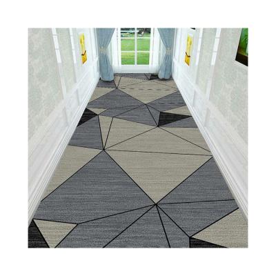 China Household Washable Hotel Room Promotion Customized Floor Deco Carpetn Hallway Carpet for sale