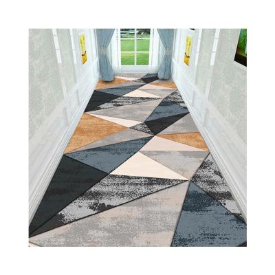 China Promotion Washable Price Customized Sense Of Modern Design Hallway Rug For Sale for sale