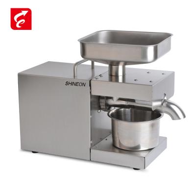 China Home Hotels Stainless Steel Oil Presser Machine / Automatic Peanut Oil Press Commercial for sale