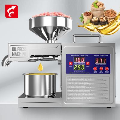 China Wholesale Automatic Household Mini Small Oil Press Family Commercial Electric Oil Press Machine for sale