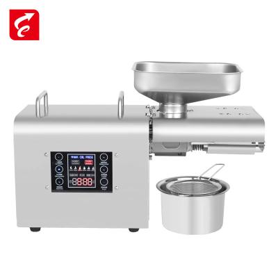 China Hotels Oil Press Machine Small Household Full Automatic Flaxseed Olive Peanut Cold Press for sale