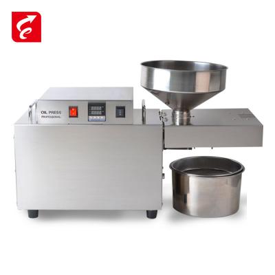 China S10 Hotels Stainless Steel Oil Press Machine Home Automatic/Commercial Oil Maker For Avocado Coconut Caster Flax Peanut Sunflower for sale