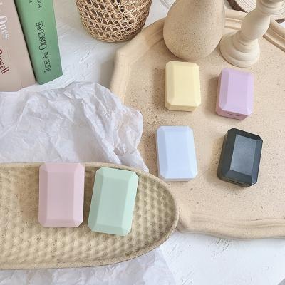 China Contact Lenses Storage Fashion Small Portable Simplicity Cute Colorful Contact Lens Case Cosmetic Contact Lenses Packaging Box Package for sale