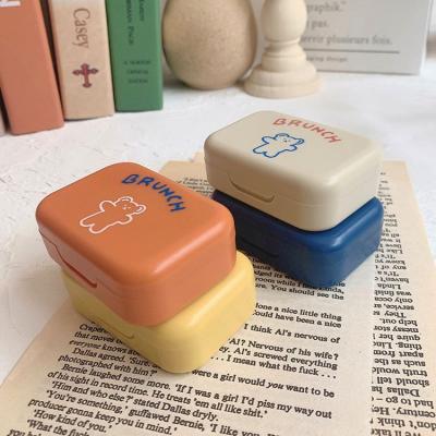 China High Quality Contact Lens Case Small Contact Lens Case Wholesale Design Convenient Moving Contact Lens Plastic Case for sale