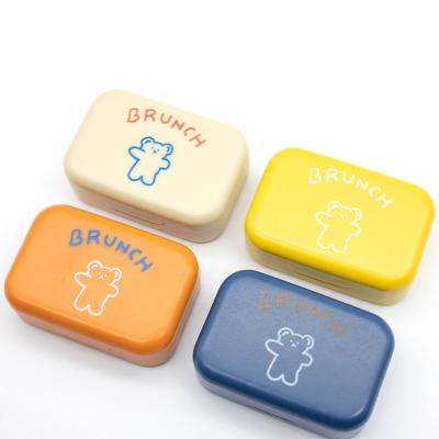 China High Quality Cute Luxury Box Kit Custom Contact Lens Case New Fashion Contact Lens Storage Contact Lens Case Travel for sale