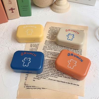 China Wholesale New Design High Quality Portable Contact Lens Storage Goods Travel Contact Lens Case Luxury for sale