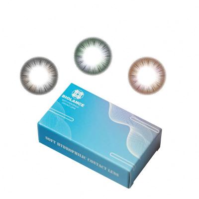 China High Quality Luxury Colored Contact Lens Latest Style Soft Cheap Contact Lenses Customizable for sale