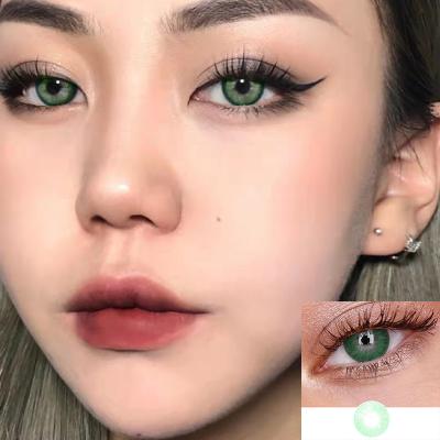 China Contact Lens Wholesale Circle Color Eye Contacts Soft Temperament Contact Lens Colors Customizable for sale