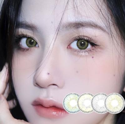 China 3D Contact Lens New Look Fancy Cosmetic Cheap Color Contact Lenses Wholesale Spray New Year for sale