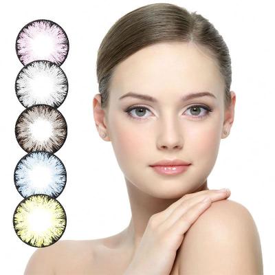 China Newest Style Soft Contact Lens Correctable Color Vision Contact Lens Natural Color Cosmetic Contact Lenses for sale