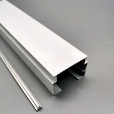 China 127mm Modern Vertical Shade Fabric Aluminum Alloy Curtain Headrails Material Vertical Components for sale