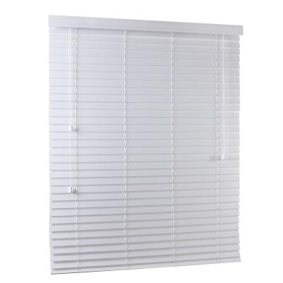 China 35mm 50mm Modern Faux Paulownia Wood Venetian Blind Slats/Shutters for Blackout Sunshading Window Shades for sale