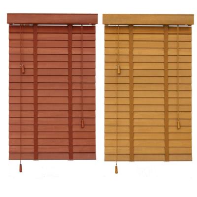 China UV protection 2022Hot sell venetian blinds fashionable customized motorized wooden slats basswood ladder string basswood wood slats for sale