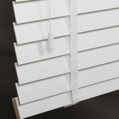 China 50mm Modern Faux Basswood Venetian Wood Shade Slats/Shutters for Blackout Sunshading Window Shade Materials for sale