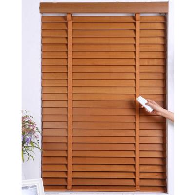 China 25mm 35mm 50mm Modern Basswood Paulownia Wooden Venetian Blinds For Blackout Sunshade Window Shades for sale