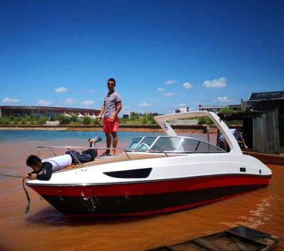 China FRP 730CM Luxury Sports Steel Hull Fishing Yacht for sale