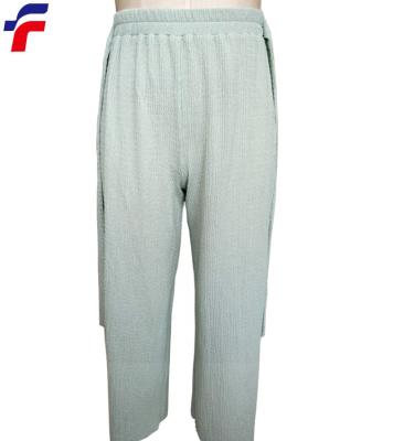 China Viable Hot Selling Apple Green Ladies Dress Knitted Pants for sale