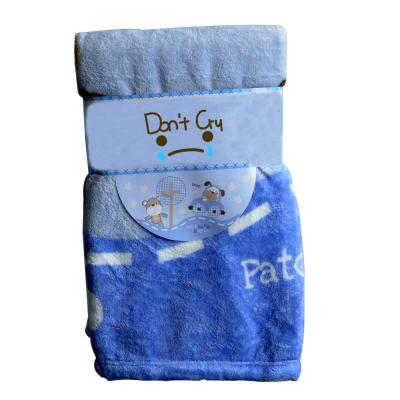 China Disposable Polyester Mink Soft Anti-pilling Blanket Warm Color for sale