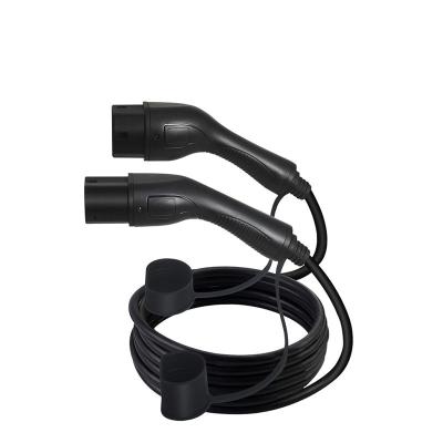 China Electric Vehicle Charging 16A 32A 1 3 Phase Ev Charger Mode Level 3 Ev Cable Car Electric Charging Type - Type 1 2 To Type - 2 Ev Portable Charging Cable for sale