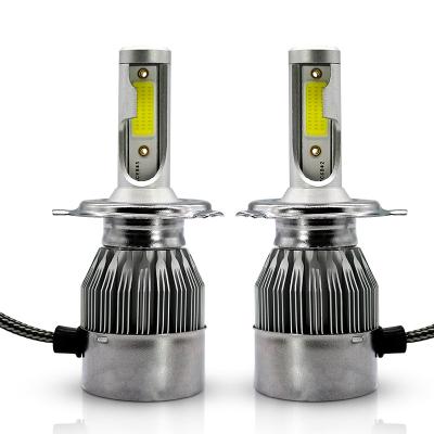 China Auto Car LED Headlights H7 H4 H11 9005 9006 Xenon Zenon Bulbs Car Headlight 8000 Lumen Automobile Led C6 Headlight Good Quality Lighting System for sale