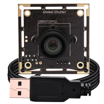 China Global USB2.0 ELP Camera Module High Speed ​​Shutter 60fps 1280*720 USB Webcam Aptina AR0144 UV-C Plug Play Driverless USB Camera for sale