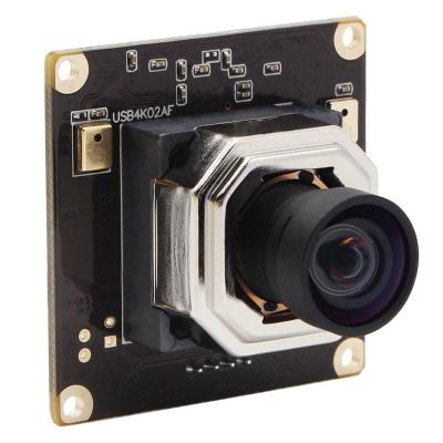 China HD CMOS 30fps Auto Focus HD CMOS 2-Way Audio Webcam ELP 4K Mini USB Color IMX415 Camera UV-C 4K Module for Mac Windows Linux for sale