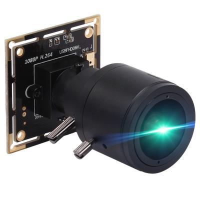 China Camera ELP 2MP Color HD IMX323 Webcam Sensor H.264 30fps Full HD USB Audio Low Light Min 0.01lux Camera Module With 2.8-12mm Varifocal Lens for sale