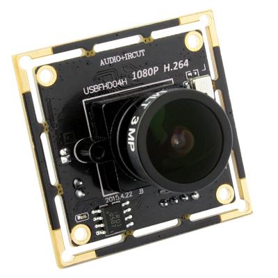 China USB2.0 Camera Function ELP 170degree Fisheye Lens Camera Module 2 Mega Pixels CMOS AR0330 1080P USB Webcam With H.264 MJPEG YUY2 for sale