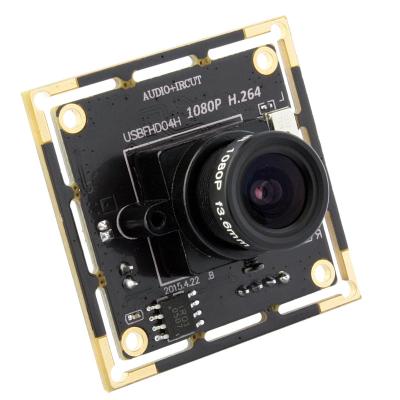 China H.264 Camera Module ELP 2MP 1080P Driverless Embedded Audio Webcam CMOS AR0330 H.264 30fps USB UV-C Camera Module For Android Linux Windows for sale