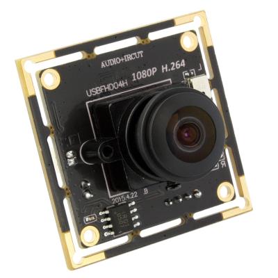 China H264 Camera Module ELP Webcam 1080P 30fps H.264 CMOS Wide Angle Color HD OTG 2.0 Megapixels Mini USB UV-C Audio Camera For Android Linux Windows for sale