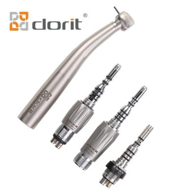 China Dentist Working Partner Top High Speed ​​Fiber Optic Factory Hand Piece Led Dental High Speed ​​With Led Coupler 2/4/6 Hole Connection for sale