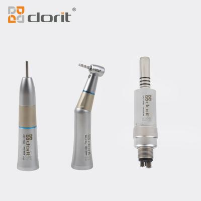 China Teeth drilling handpiece China DORIT full set low speed contra angle / straight motor / air for sale