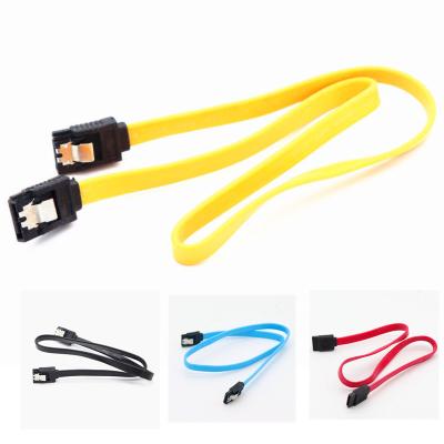 China 6GB/S Data Transmission Cable SATA3.0 Hard Disk Serial Data Cable Computer Hard Drive Serial Data sata 2.0/3.0 for sale