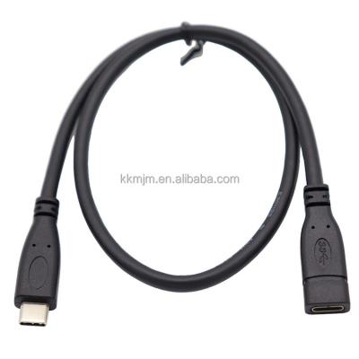 China High Quality Video Game Player GEN USB3.1 2 Type-C Male to Female Cable 20V 5A 100W USB C 10Gbps 4K 60Hz Extension Cable for sale