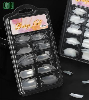 China Fake Acrylic Nails Wholesale High Quality Fake Acrylic Nail Clamshell Blister Packing Box for sale