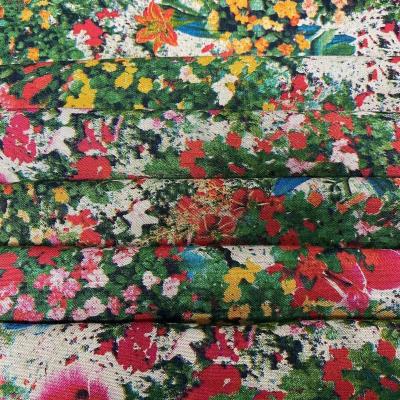 China High Quality QUICK DRY Digital Viscose Woven Floral Print Fabric by 100%Onelon Textile Rayon for sale