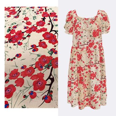 China Onelon textile wick rayon high quality QUICK DRY Digital woven floral printed fabrics for sale