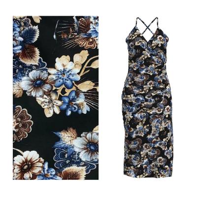 China Onelon QUICK DRY textile a large number of fashion 45S wholesale high quality rayon digital printing spot, used for women's dresses for sale